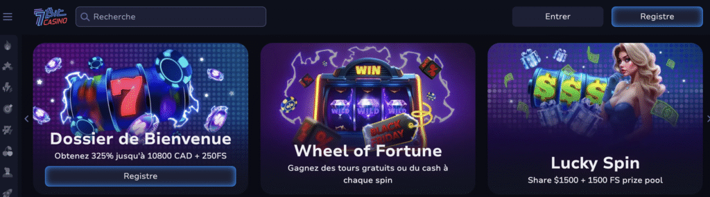 7bit casino en ligne sans vérification