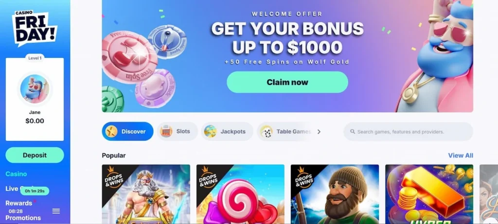 friday- casino review