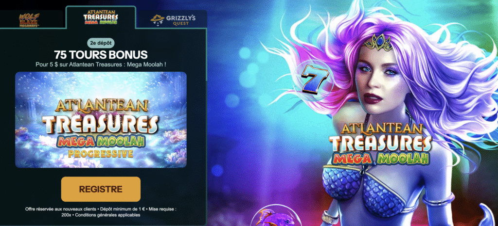 grizzlys quest casino-depot minimum 5$