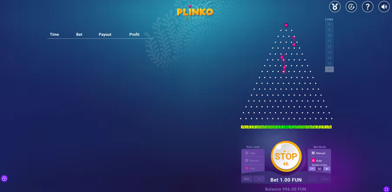 plinko demo