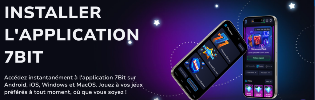 7bit casino application