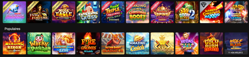 gaming club machines a sous