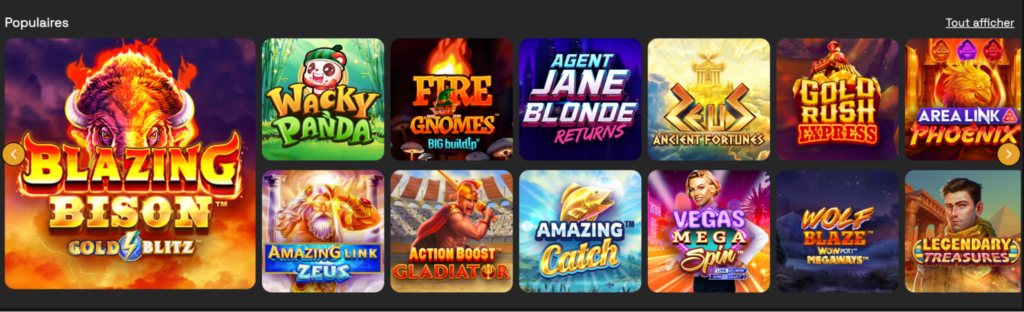 grizzlys quest casino machines a sous