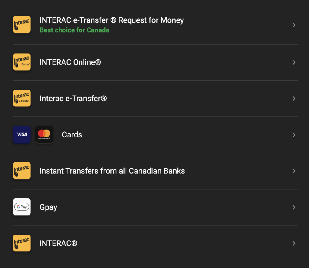 grizzlys quest casino paiement