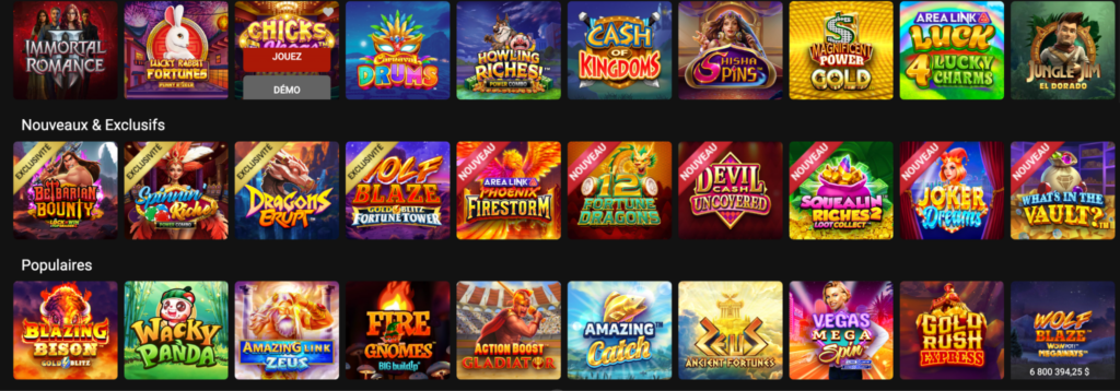 royal vegas casino jeux