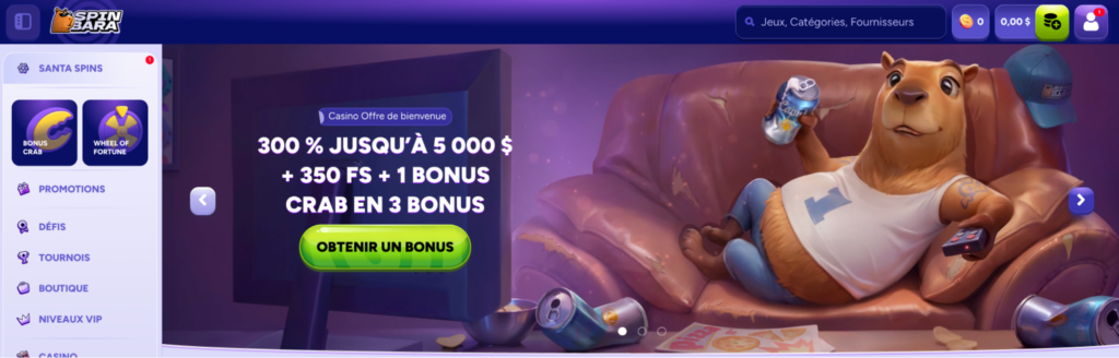 spinbara casino revue canada