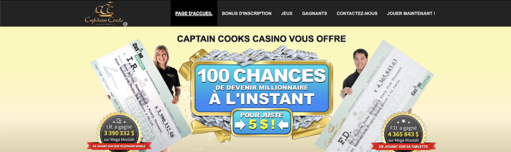 captain cooks casino
