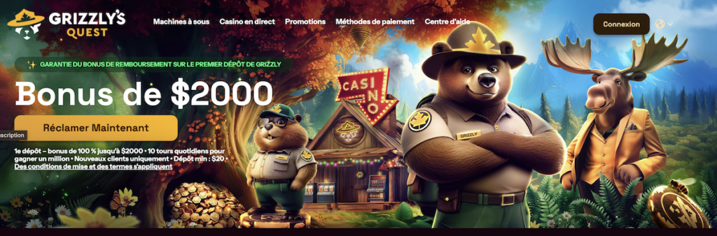 grizzlys quest casino